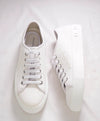 $750 SALVATORE FERRAGAMO - * Mediterre* White Canvass Sneaker - 9.5 C US (WOMEN) (Copy)