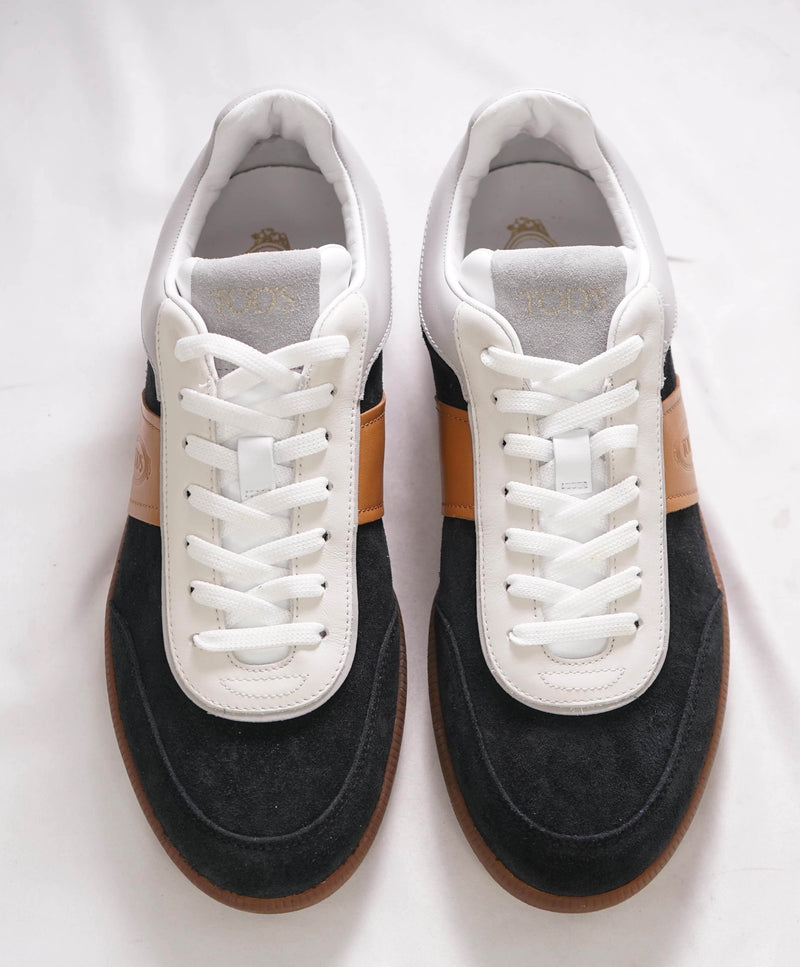 $700 TOD’S - Allacciata Casetta LOGO Heritage Sneakers - 8.5 US (7.5 IT)