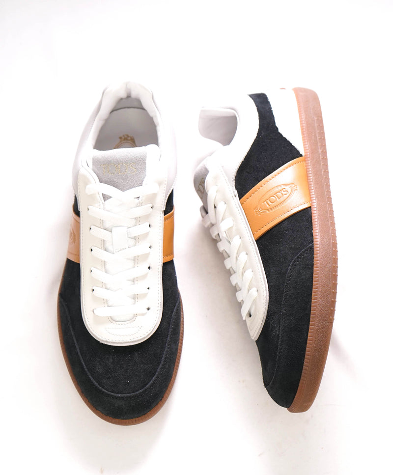 $700 TOD’S - Allacciata Casetta LOGO Heritage Sneakers - 8.5 US (7.5 IT)