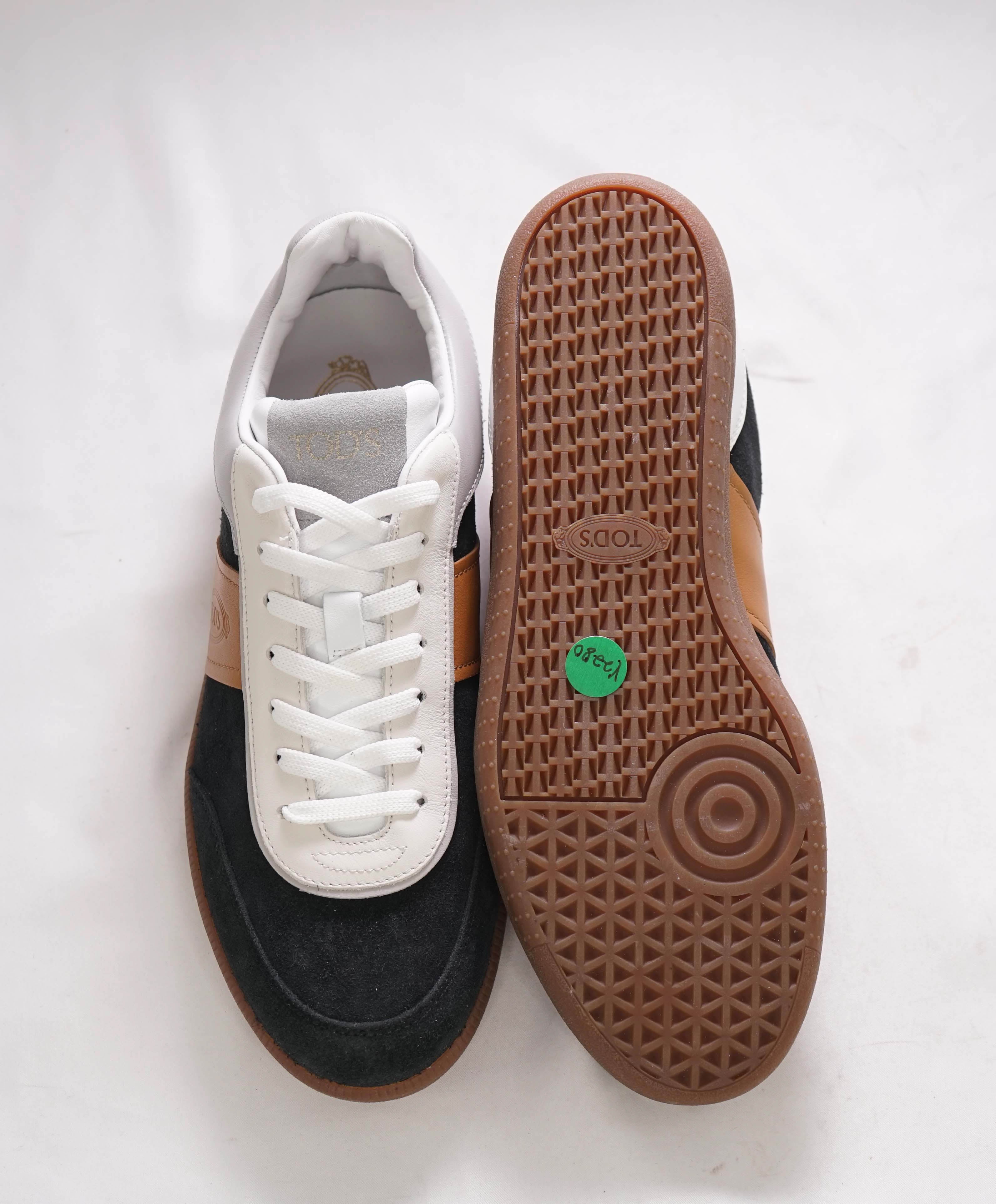 $700 TOD’S - Allacciata Casetta LOGO Heritage Sneakers - 8.5 US (7.5 IT)