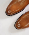 $1,295 SANTONI - Cognac Brown Lug Sole Slip On PREMUM Boot - 6 US (5 IT)