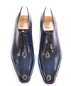 $2,480 BERLUTI PARIS- "ALESSANDRO" Navy Blue Patina Leather - 11 US (10 Stamped)