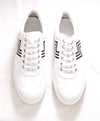 $900 RALPH LAUREN PURPLE LABEL -  White Leather Low Sneakers - 8.5 US  (Men)