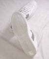 $900 RALPH LAUREN PURPLE LABEL -  White Leather Low Sneakers - 8.5 US  (Men)