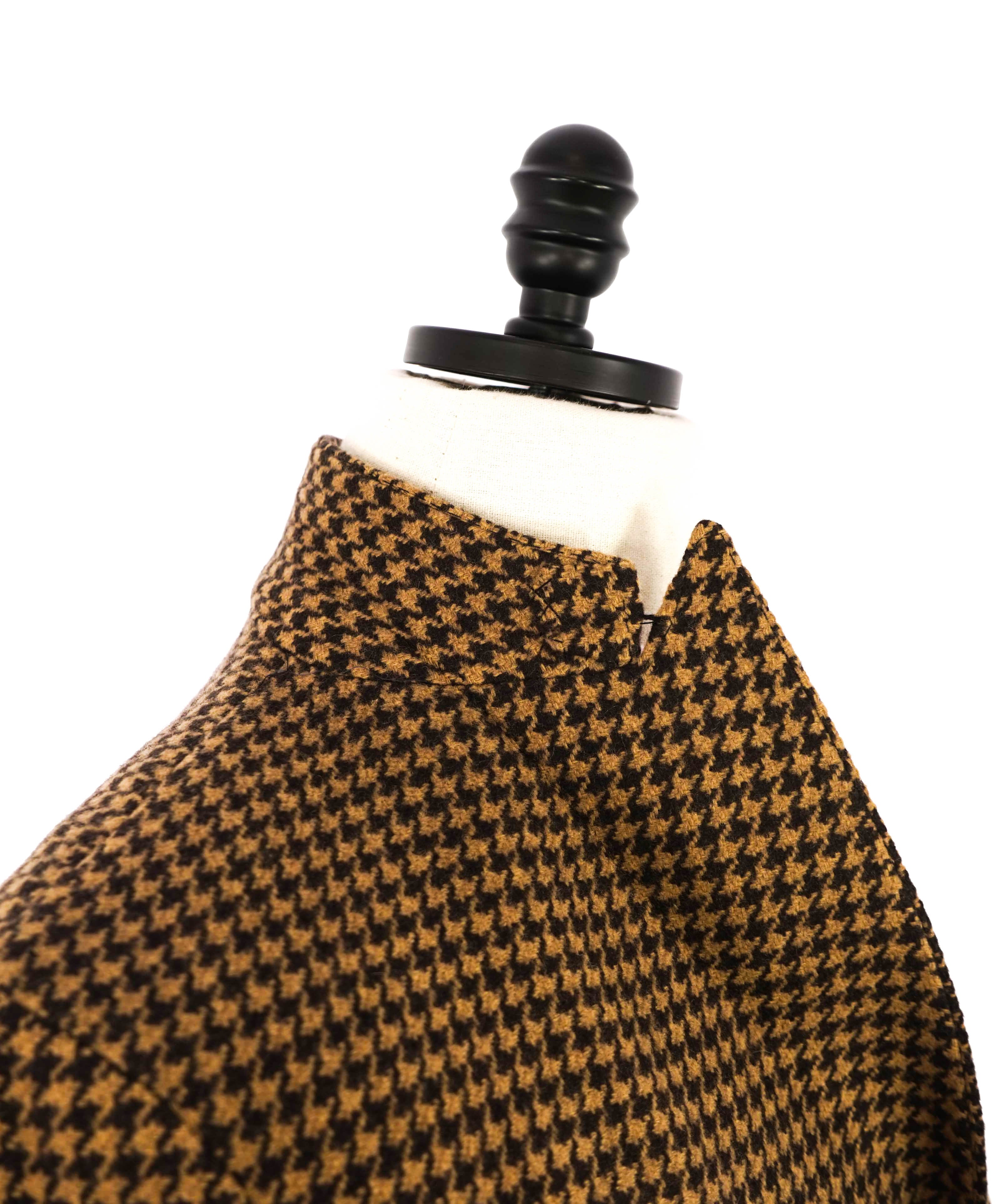 $1,495 ELEVENTY - Neutral/Brown HOUNDSTOOTH Double Breasted Blazer - 38 (48 EU)