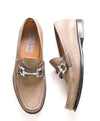 $2,650 SALVATORE FERRAGAMO - “Mason” PYTHON Leather Logo Bit Loafers - 7 EE