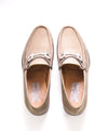 $2,650 SALVATORE FERRAGAMO - “Mason” PYTHON Leather Logo Bit Loafers - 7 EE