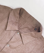 $1,690 ERMENEGILDO ZEGNA - OASI Linen Tan/Neutral Over Shirt Chore Jacket - XL