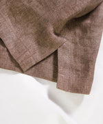 $1,690 ERMENEGILDO ZEGNA - OASI Linen Tan/Neutral Over Shirt Chore Jacket - XL