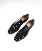 $1,145 CHRISTIAN LOUBOUTIN - *CORTEO* Black Patent Leather Oxfords - 11.5 US (44.5EU)