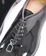 $1,145 CHRISTIAN LOUBOUTIN - *CORTEO* Black Patent Leather Oxfords - 11.5 US (44.5EU)