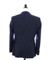 HUGO BOSS - "GUABELLO" Italian Fabric Blue Windowpane SLIM Suit - 38R