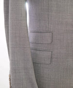 $5,970 TOM FORD - 2-Piece "FIT Y" Gray Peak Lapel Solid Side Tab Suit - 46R (56EU)