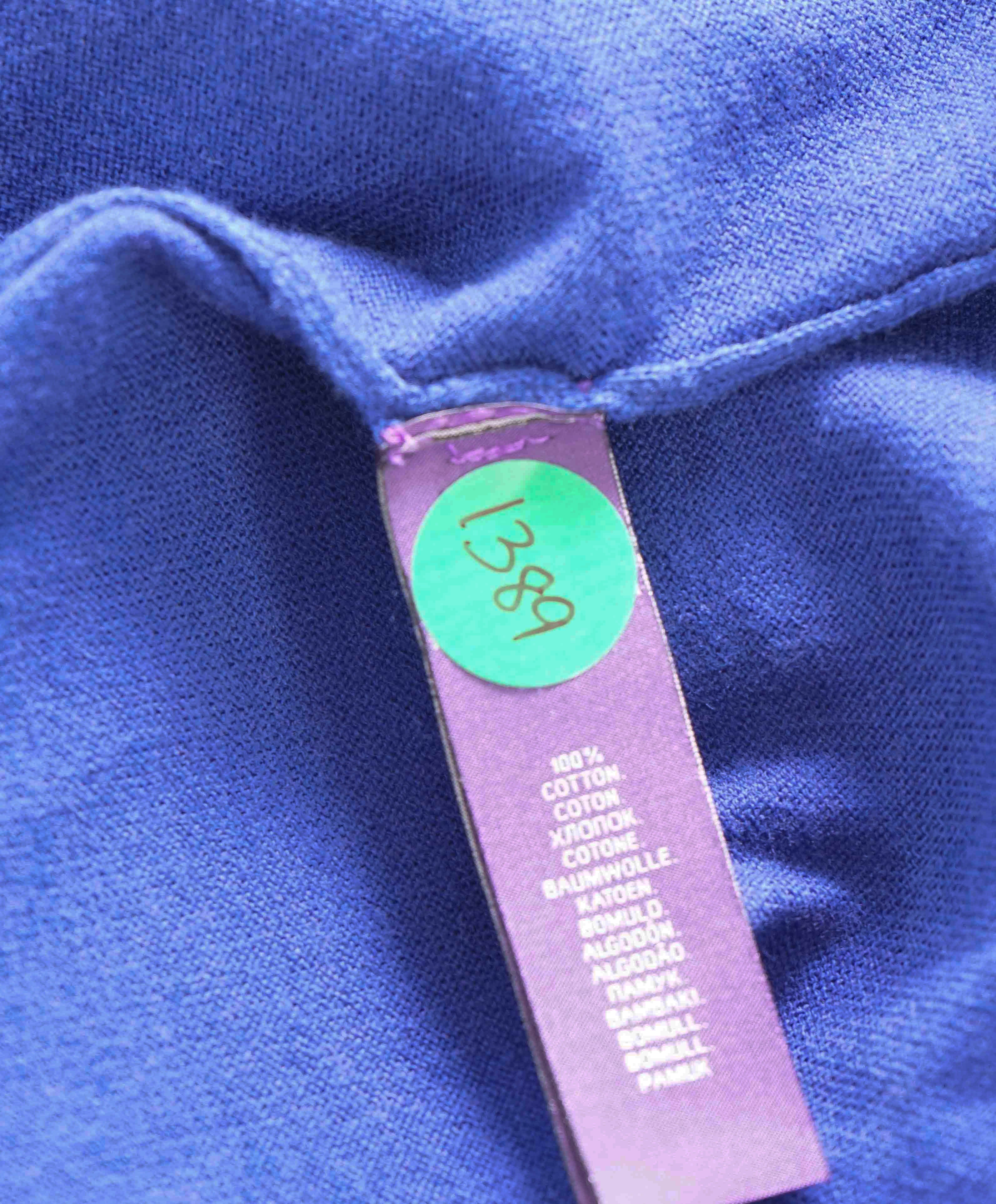 $700 RALPH LAUREN PURPLE LABEL - Cobalt Blue Pullover Cotton Sweater Polo - XXL