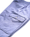 ISAIA - Wool & CASHMERE *JOGGER/CARGO* Blue Pants Flat Front - 31W (48EU)