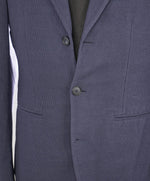 $2,995 GIORGIO ARMANI -Textured Navy Performance "GINZA" 2/3 Roll Lapel Blazer- 38R