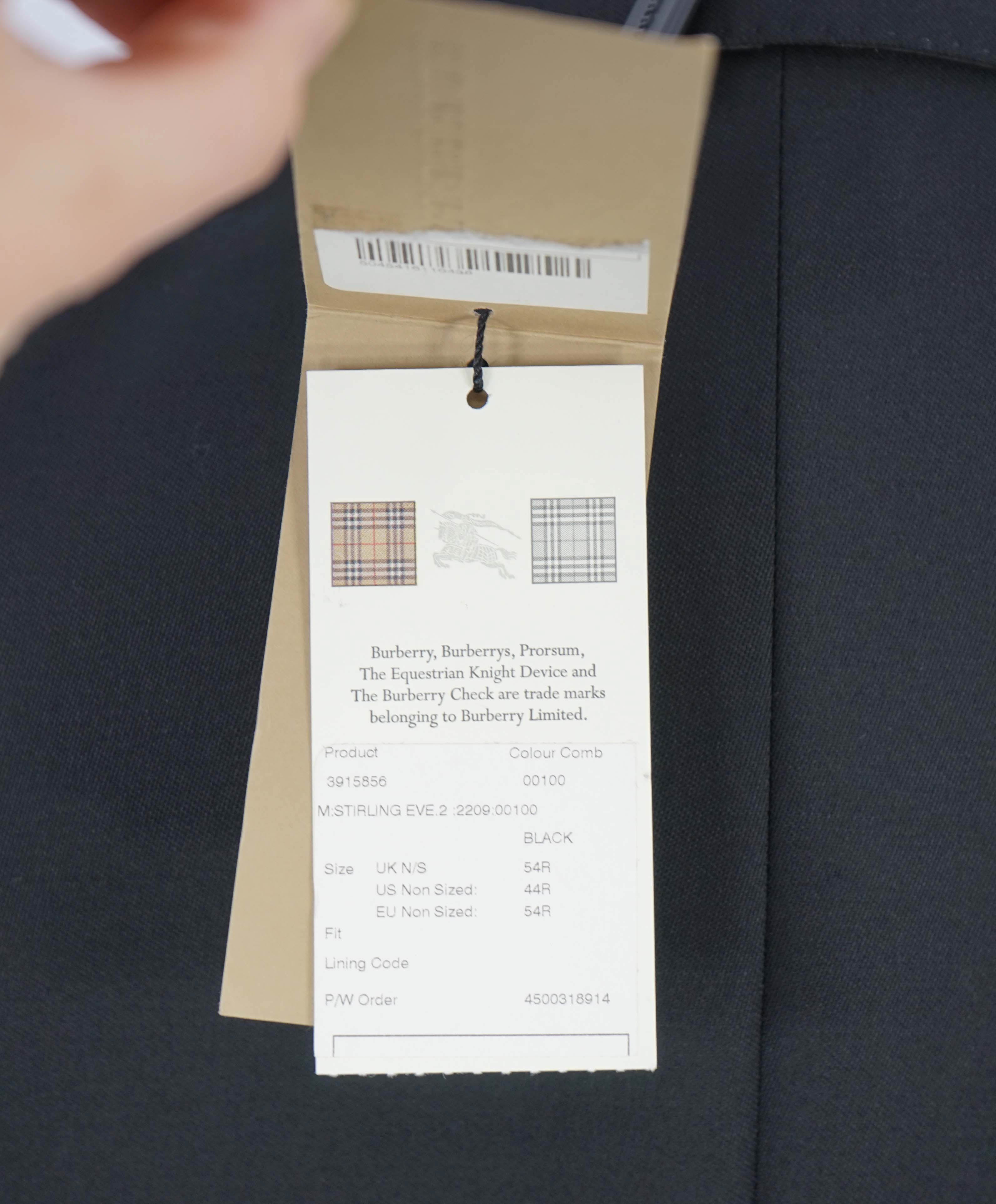 BURBERRY LONDON - *SIDE TABS* Made In Italy Wool & Mohair Tux Dinner Jacket - 44R