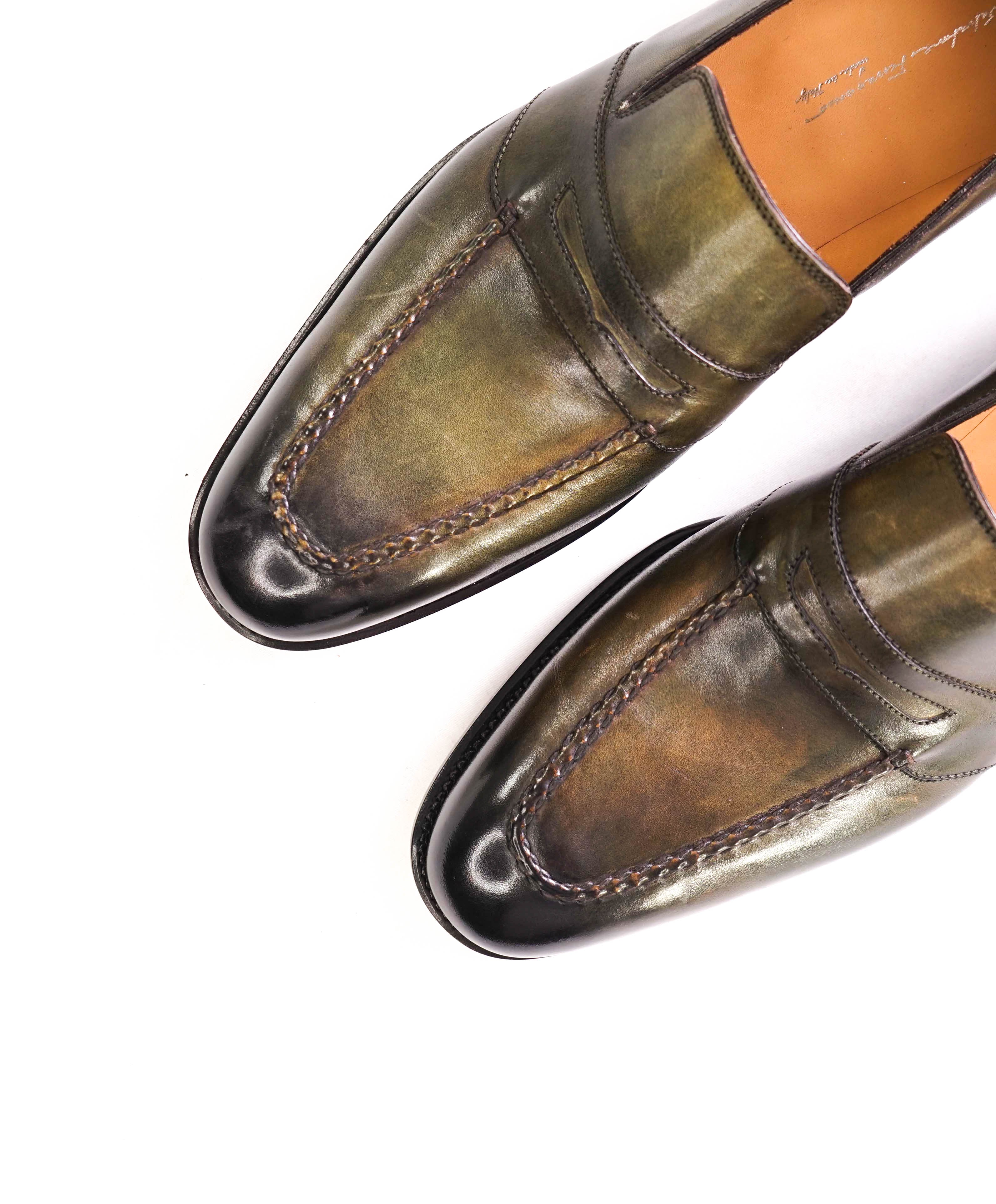 $1,595 SALVATORE FERRAGAMO - Venezia "TRAMEZZA" SPECIAL EDITION Loafer - 7 EE