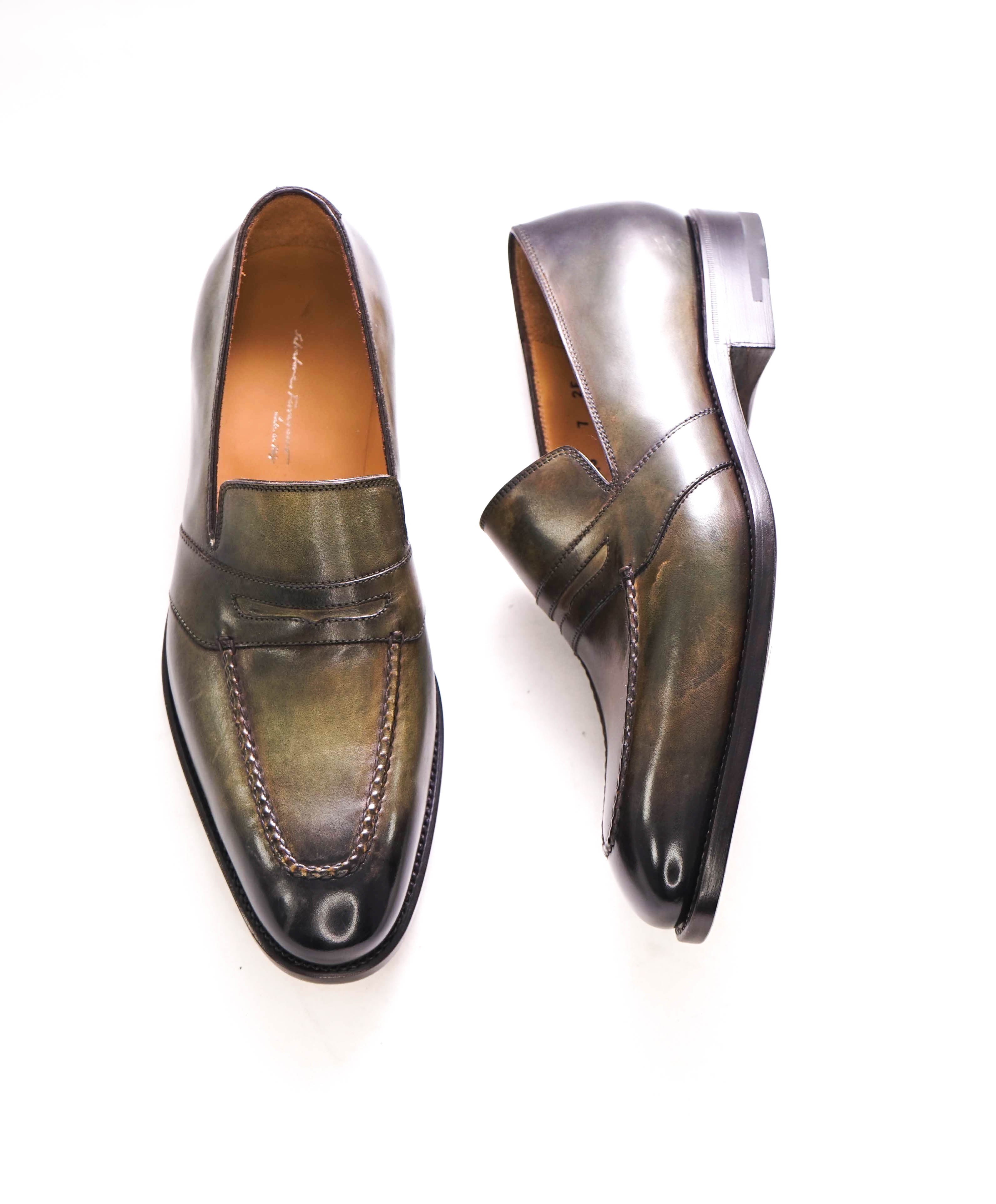 $1,595 SALVATORE FERRAGAMO - Venezia "TRAMEZZA" SPECIAL EDITION Loafer - 7 EE