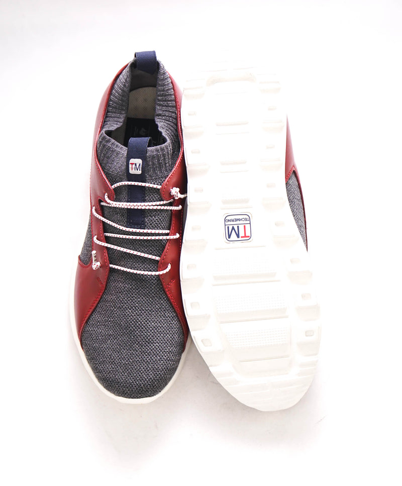 $790 Z ZEGNA - TECNMERINO SOCK LACE UP / Slip On Sneakers - 10 US (43 EU)