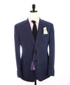 $2,695 RALPH LAUREN PURPLE LABEL - *CLOSET STAPLE* Blue LINEN Blazer - 44R