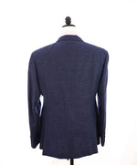 $2,695 RALPH LAUREN PURPLE LABEL - *CLOSET STAPLE* Blue LINEN Blazer - 44R