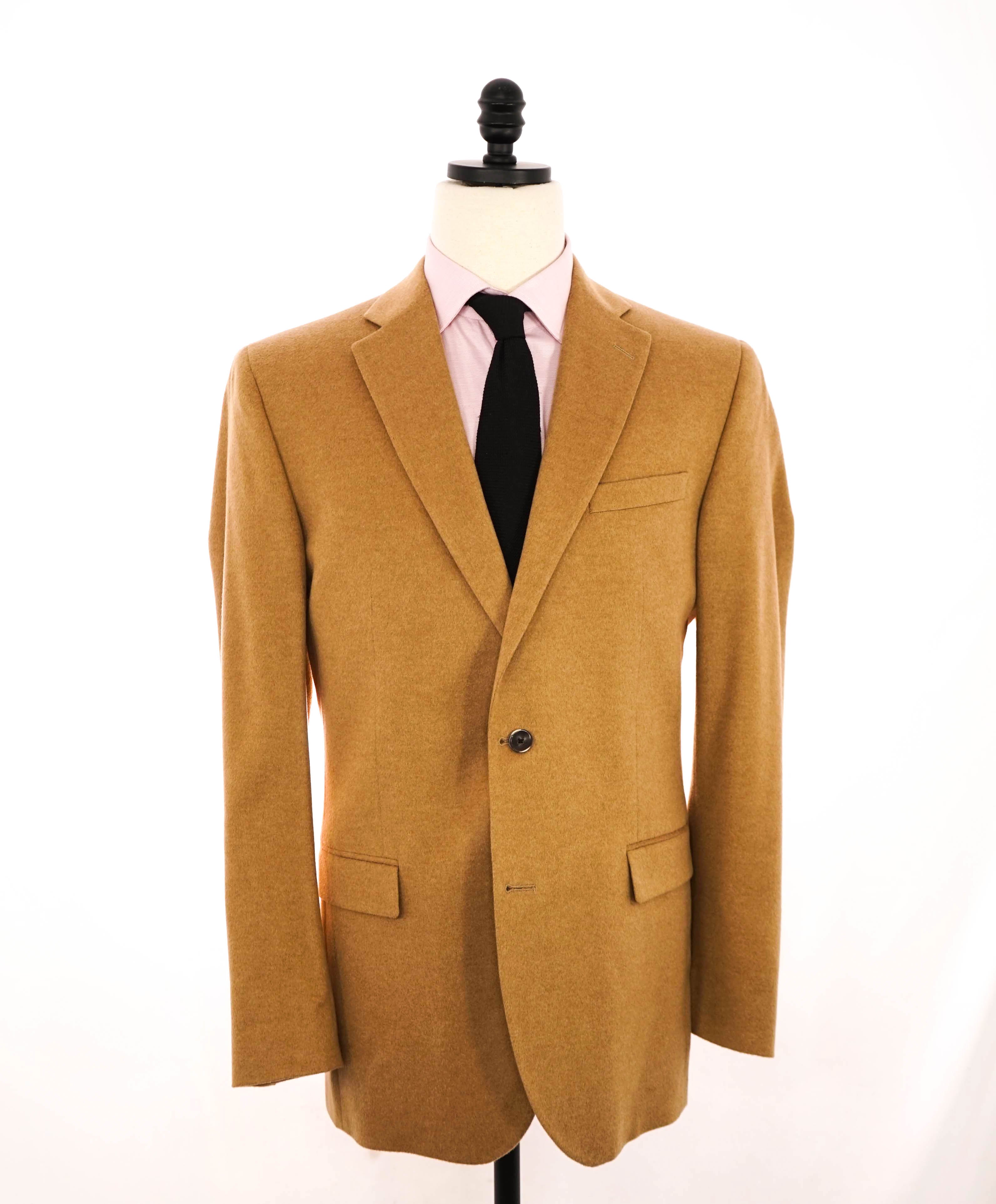 $1,298 SAKS FIFTH AVENUE / LORO PIANA- 100% Cashmere Camel Blazer- 44L