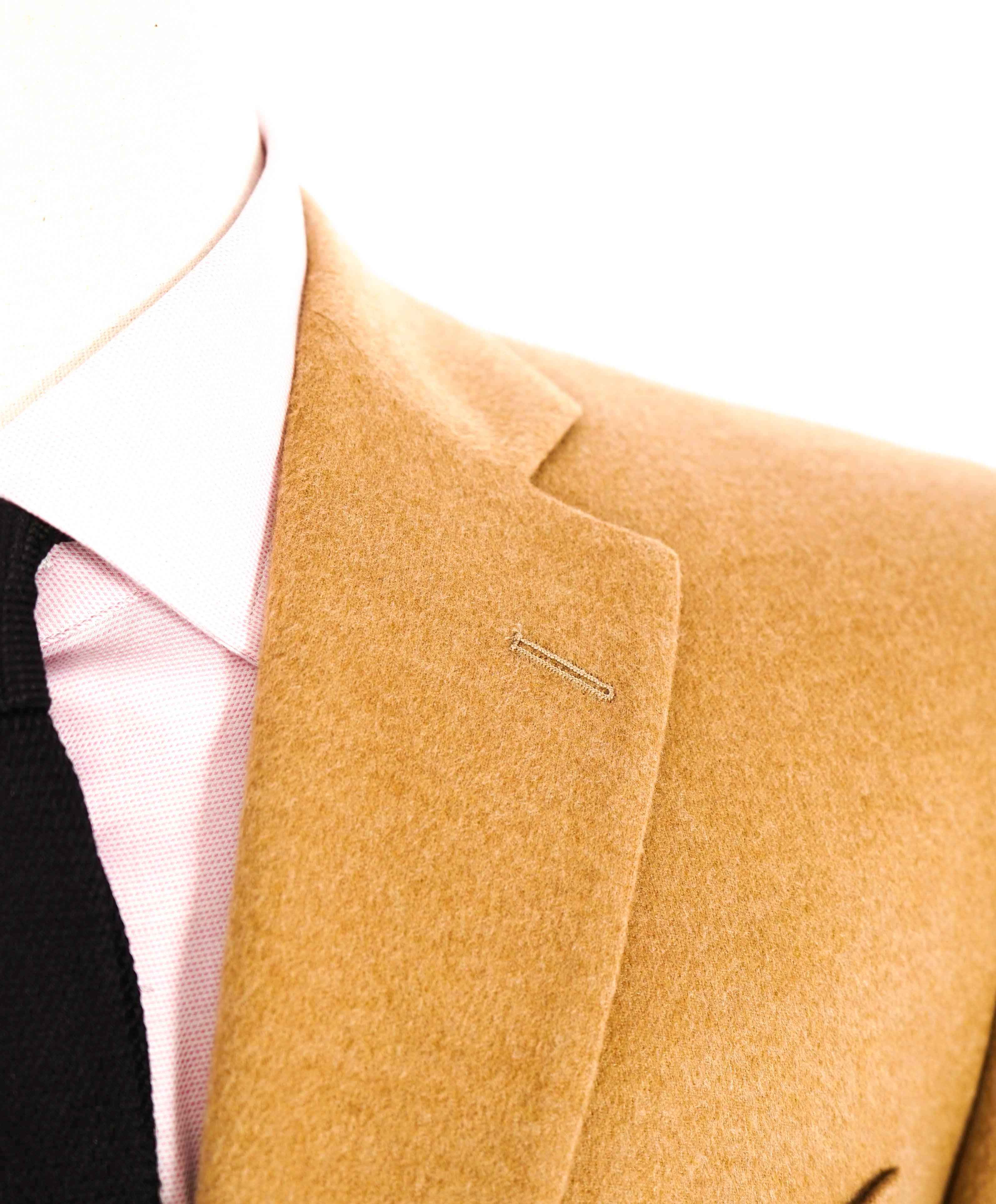 $1,298 SAKS FIFTH AVENUE / LORO PIANA- 100% Cashmere Camel Blazer- 44L