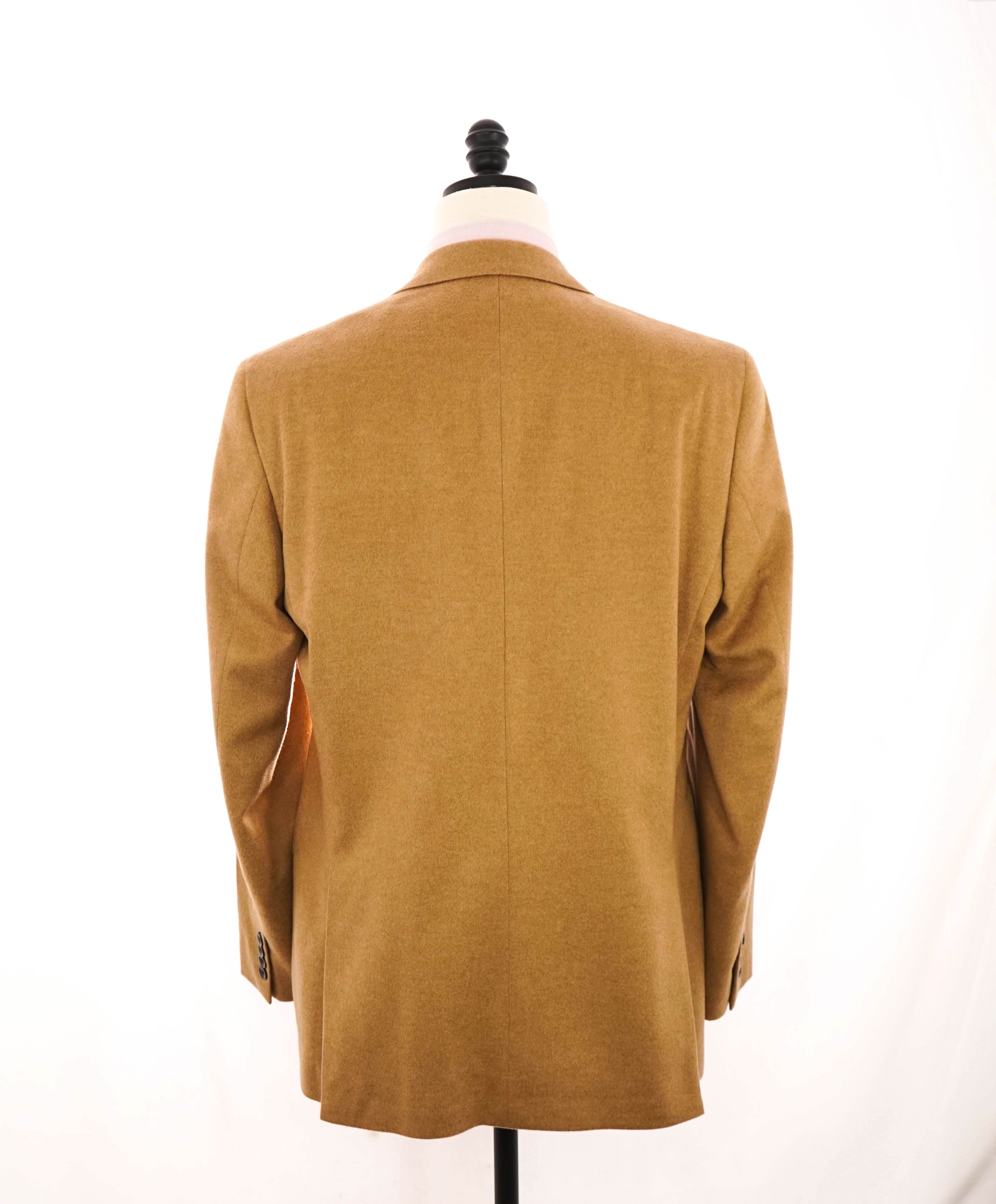 $1,298 SAKS FIFTH AVENUE / LORO PIANA- 100% Cashmere Camel Blazer- 44L