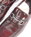 $850 SALVATORE FERRAGAMO - Oxblood Leather Gancini Logo Loafer- 7 D