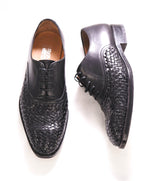 $1,250 SALVATORE FERRAGAMO - "TRAMEZZA SPECIAL EDITION" Woven Oxfords - 9 EE