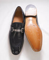 BALLY - Horse-bit Logo Black SLip-On Round Toe Loafers - 8.5 US (7.5 UK)