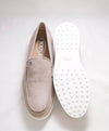 TOD’S - Classic Neutral Suede Rubber Sole Espadrille Loafer - 10 US (9 Tod's)