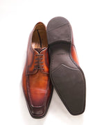 MAGNANNI - "DIVERSA" Flex Brown Apron Stitch Oxford/ Derby Shoes - 9 M