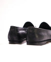 $960 ERMENEGILDO ZEGNA - Black Leather Tassel Unlined Loafers - 8.5 US 7.5EU