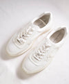 SALVATORE FERRAGAMO - BROOKLYN *GANCINI* White Sneaker - 9 M US