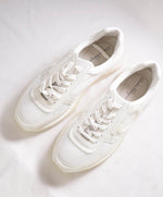 SALVATORE FERRAGAMO - BROOKLYN *GANCINI* White Sneaker - 9 M US