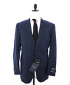 ERMENEGILDO ZEGNA - SAKS FIFTH AVENUE "Classic" Blue Check Suit - 46R