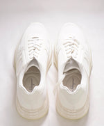 SALVATORE FERRAGAMO - BROOKLYN *GANCINI* White Sneaker - 9 M US