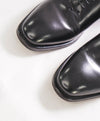 SALVATORE FERRAGAMO - "TRAMEZZA CARMELO" Black Whole Cut Oxfords - 7.5 EEE