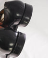 SALVATORE FERRAGAMO - "TRAMEZZA CARMELO" Black Whole Cut Oxfords - 7.5 EEE