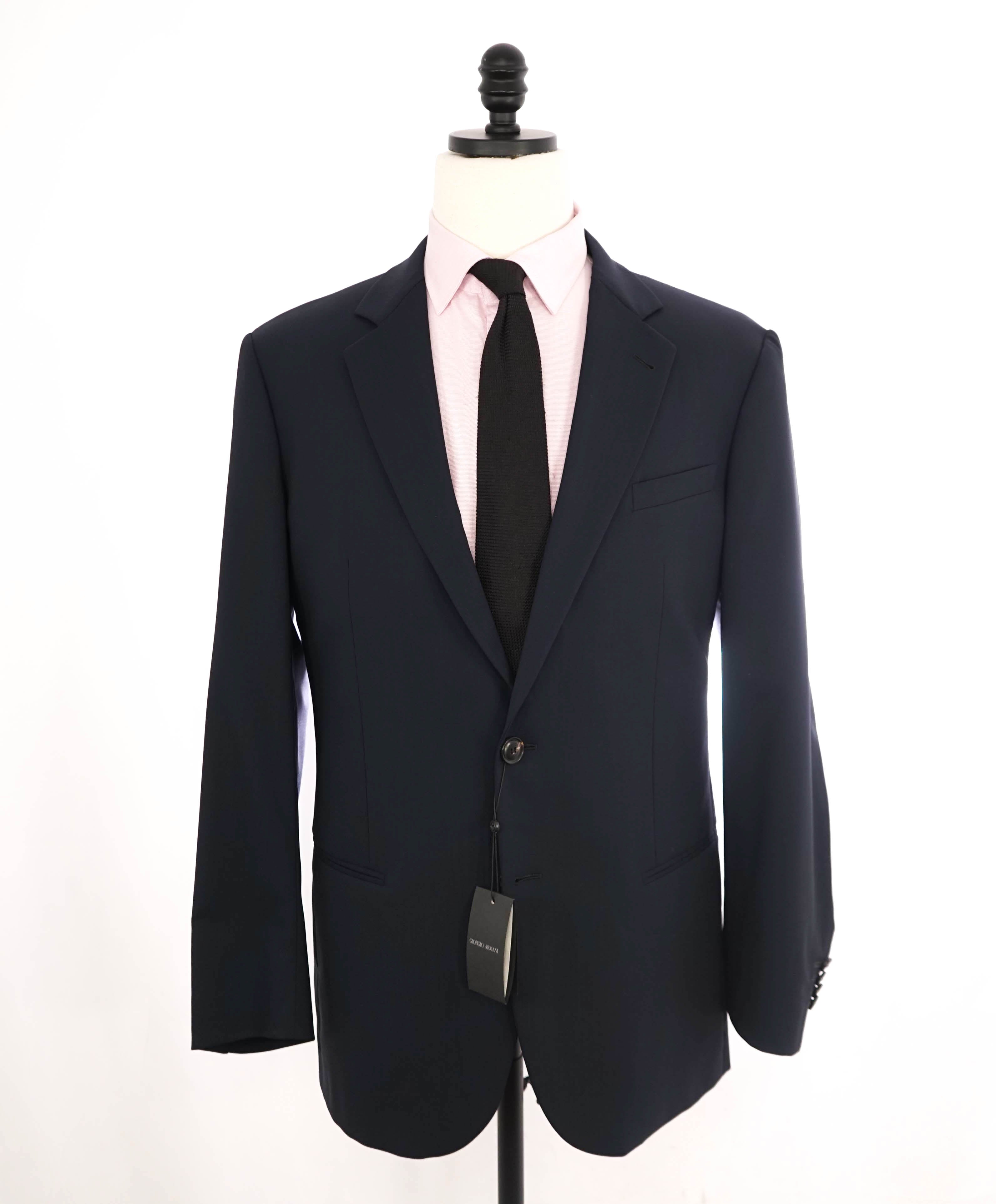 $2,295 GIORGIO ARMANI - “SOHO” Navy *CLOSET STAPLE* Blazer - 44R