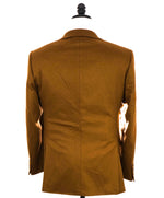 $1,295 SAKS FIFTH AVENUE - 100% PURE CASHMERE Camel "SLIM" Blazer- 44R US