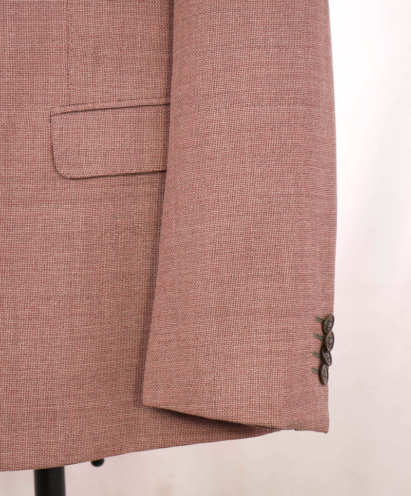 $1,595 ARMANI COLLEZIONI - *Made In Italy* Pink Textured "S Line" Blazer - 46R