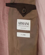 $1,595 ARMANI COLLEZIONI - *Made In Italy* Pink Textured "S Line" Blazer - 46R