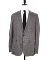 $2,695 RALPH LAUREN PURPLE LABEL - *CLOSET STAPLE* Gray LINEN Blazer - 44L