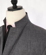 $2,695 RALPH LAUREN PURPLE LABEL - *CLOSET STAPLE* Gray LINEN Blazer - 44L