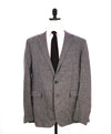 $2,695 RALPH LAUREN PURPLE LABEL - *CLOSET STAPLE* Gray LINEN Blazer - 44L