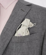 $2,695 RALPH LAUREN PURPLE LABEL - *CLOSET STAPLE* Gray LINEN Blazer - 44L