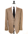 $1,295 SAKS FIFTH AVENUE - 100% PURE CASHMERE Herringbone "SLIM" Blazer- 50R US